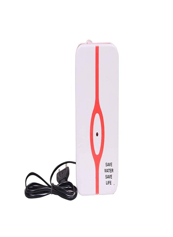 Aarav Plastic Water Overflow Alarm (Color: White and Orange, Pack of 2) - Image 5