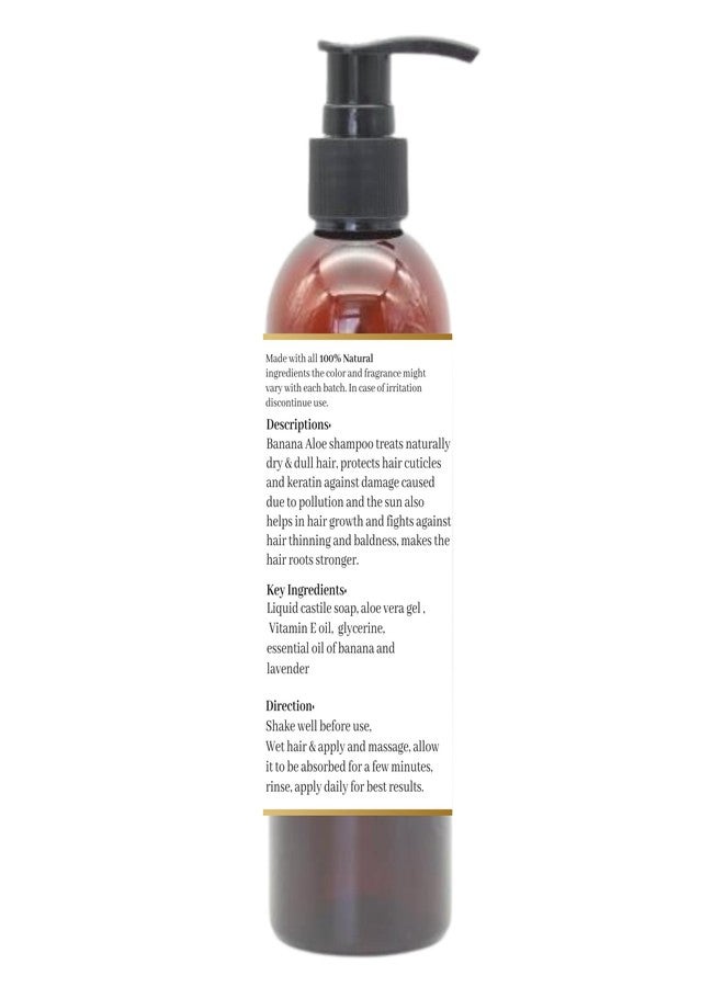 NATUUR Banana & Aloe Vera Kids Shampoo 500ml | Anti-Frizz & Smoothening | No Tears | Gentle & Safe | Sulfate-Free | Nourishes Scalp | For Soft, Tangle-Free Hair | Ideal for Daily Use - Image 3