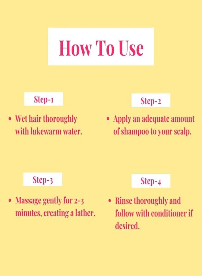 NATUUR Banana & Aloe Vera Kids Shampoo 500ml | Anti-Frizz & Smoothening | No Tears | Gentle & Safe | Sulfate-Free | Nourishes Scalp | For Soft, Tangle-Free Hair | Ideal for Daily Use - Image 4