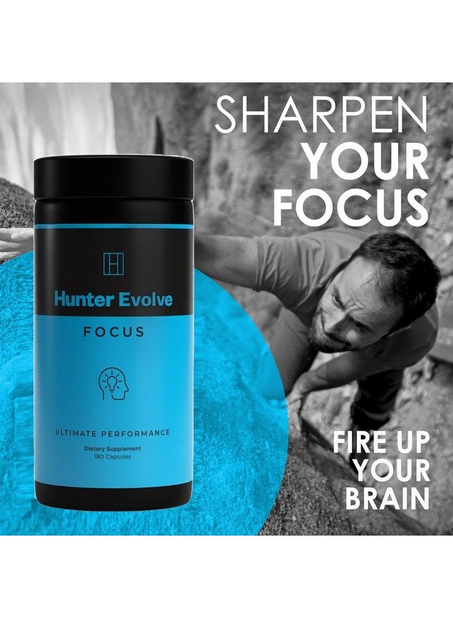 ROAR AMBITION Genuine Hunter Focus Premium Nootropic Brain Supplement for Memory and Focus - US Made with All Natural Ingredients Incl L-Theanine, Bacopa Monnieri & Lion's Mane - Image 2