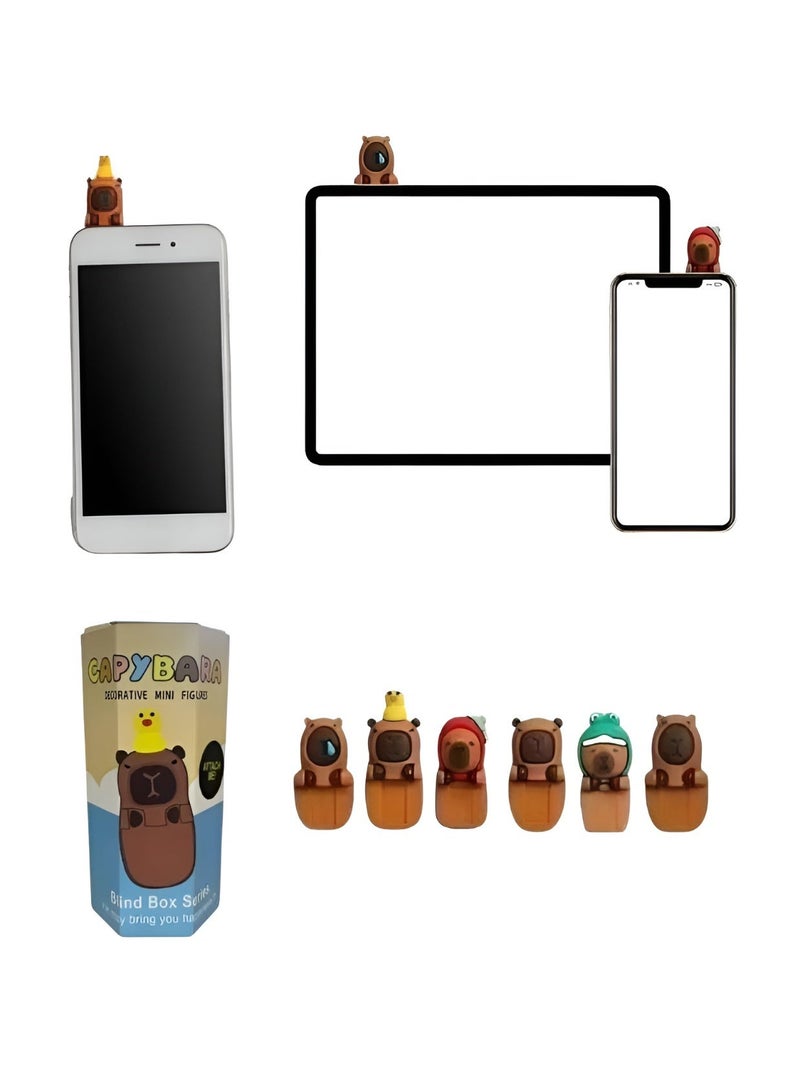 كابيبارا صندوق هيبرز بلايند - عبوة من مجسم صغير مزخرف - مجموعة ممتعة للمراهقين والبالغين وهواة التماثيل الصغيرة - Image 5