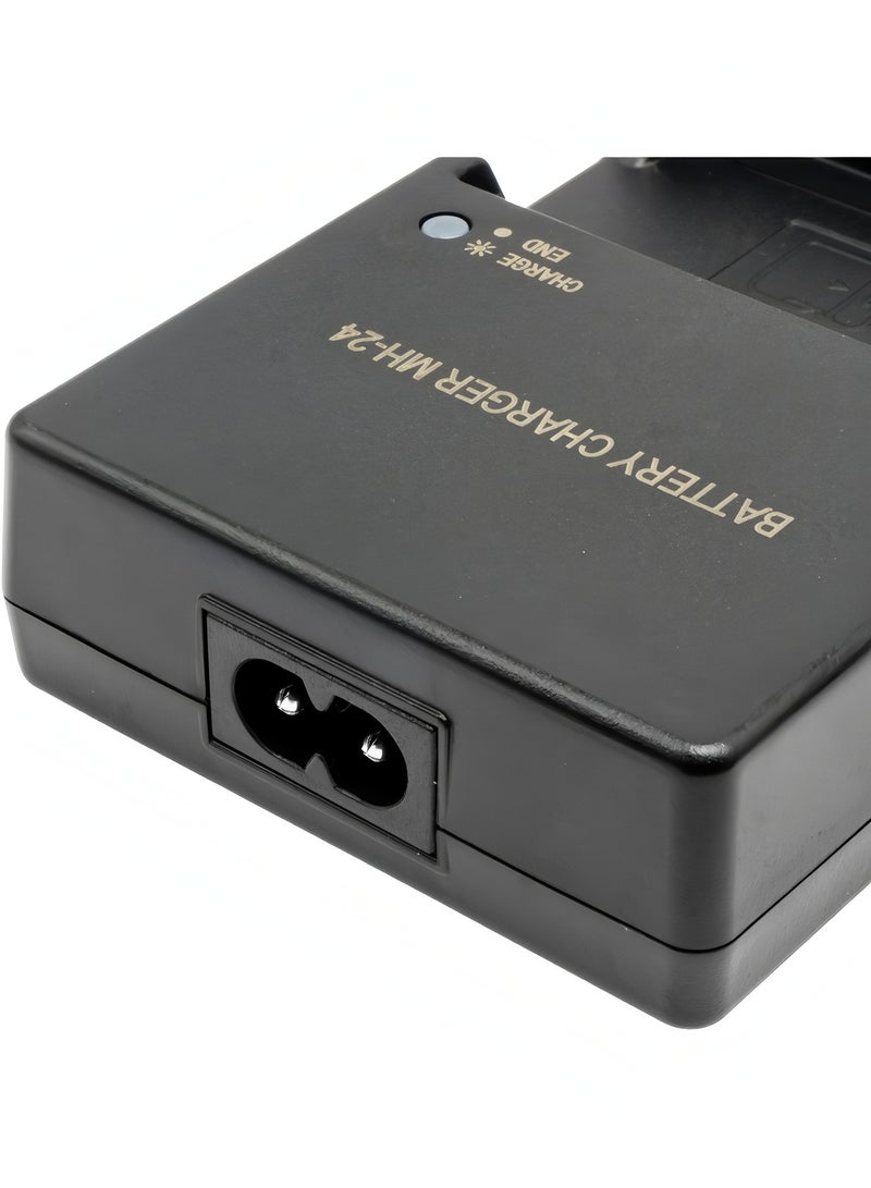 Flyview Camera Battery Charger MH-24 Charger compatible with Nikon D3100, D5100, D5200,D3300,D3200, P7000, P7100 for EN-EL14 Battery - Image 3