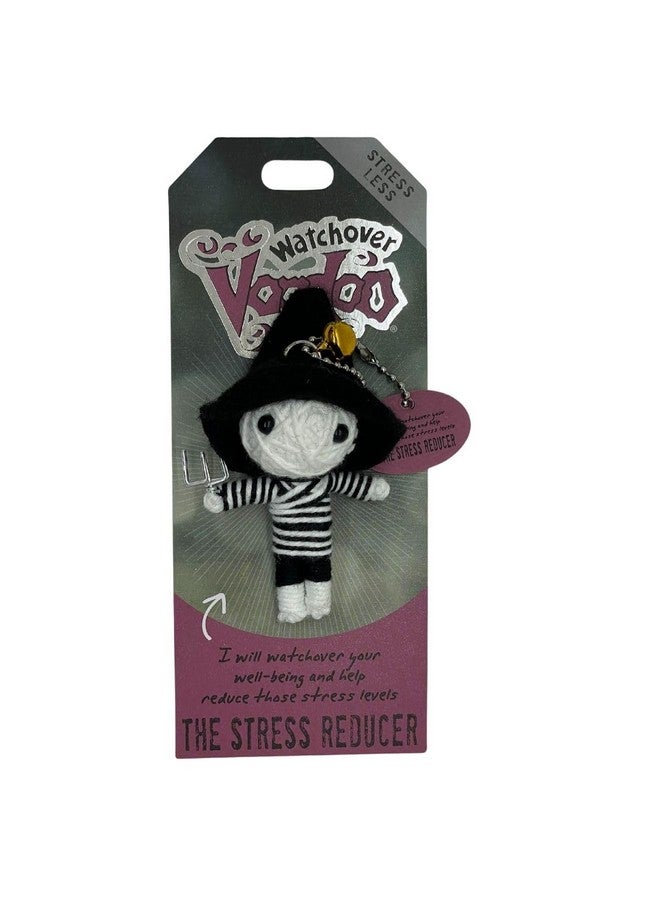 Watchover Voodoo 3-Inch Stress Reducer Keychain - Handcrafted Gift To Bring Good Luck And Positivity Everywhere You Go - Image 1