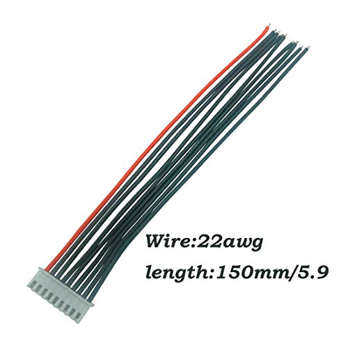 FLY RC 10pcs JST-XH 8S Balance Plug Extension Lead Wire Balance Wire for LiPo Battery Balance Charging (10pcs 8s) - Image 2