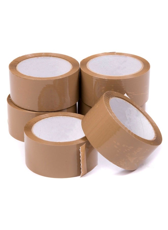 Panvil Brown Masking Tape for Packing – 90 Yards per Roll – Strong Adhesive, Heavy Duty Sealing Tape for Moving Boxes, Shipping, Storage & General Use - Image 1