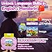 MoLingvora Bilingual Talking Flash Cards for Kids Mandarin English Flashcards Children Adults 510 Sight Words ABC Alphabet Pocket Speech for Toddlers Audible Sensory Toys Chinese Pink - Image 4