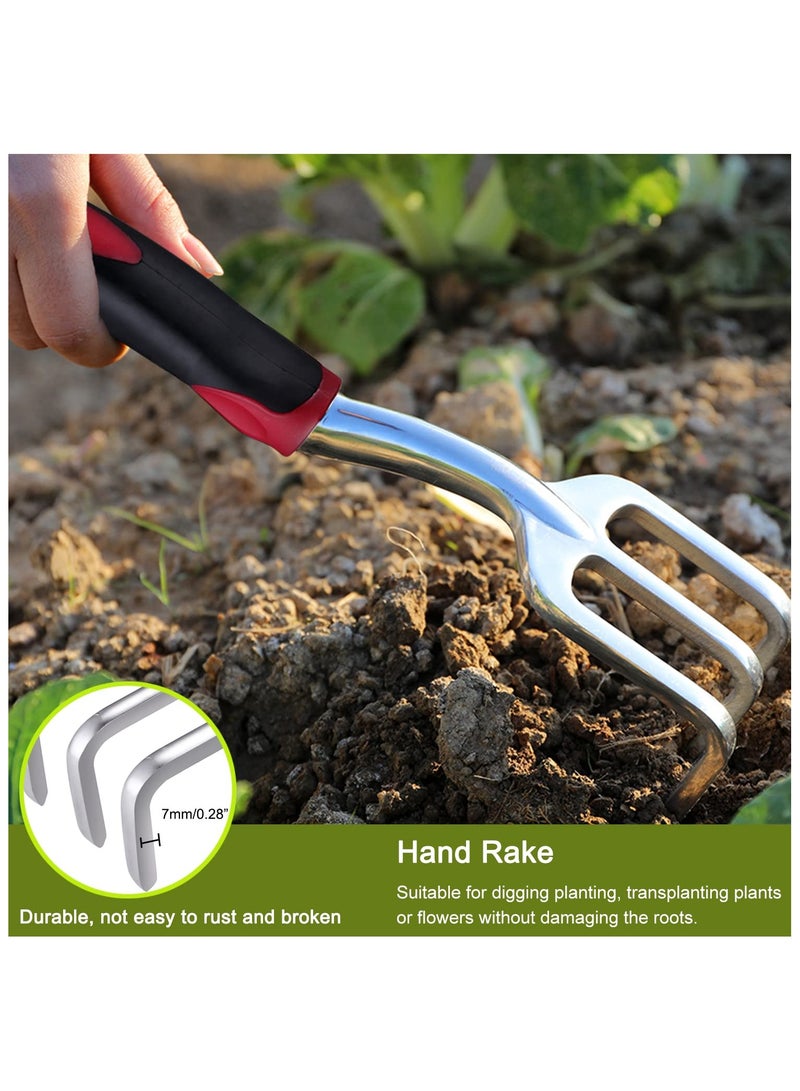 Generic 3 PCS Garden Tool Set – Heavy Duty Aluminum Hand Tools with Non-Slip Rubber Handle – Durable Gardening Kit for Men & Women - Image 5