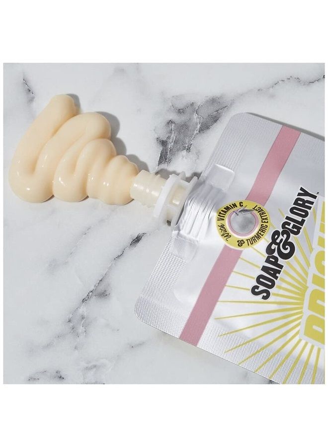 Soap & Glory Bright Squeeze Radiance Boosting Serum Face Mask - Vitamin C + Turmeric Face Mask to Diminish Dull Complexions - Refreshing Face Mask for All Skin Types (50ml) - Image 2