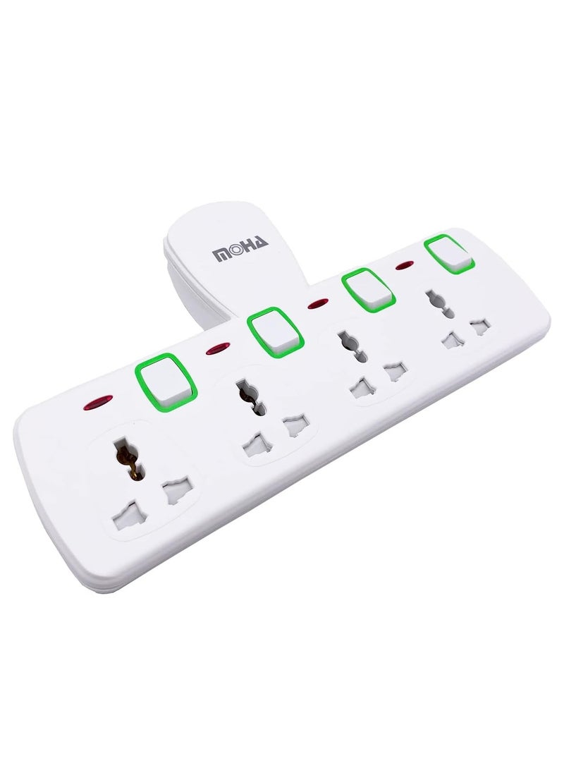 4 Universal Socket Multiway Direct Plug In Adaptor