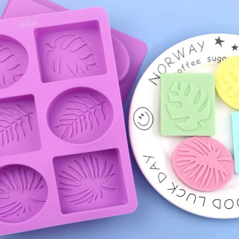 Silicone Soap Mold: 2-Pack High-Quality Silicone - Easy Removal Durable Soap Making Mold for Home & Professional Handmade Soap Enthusiasts - Image 3