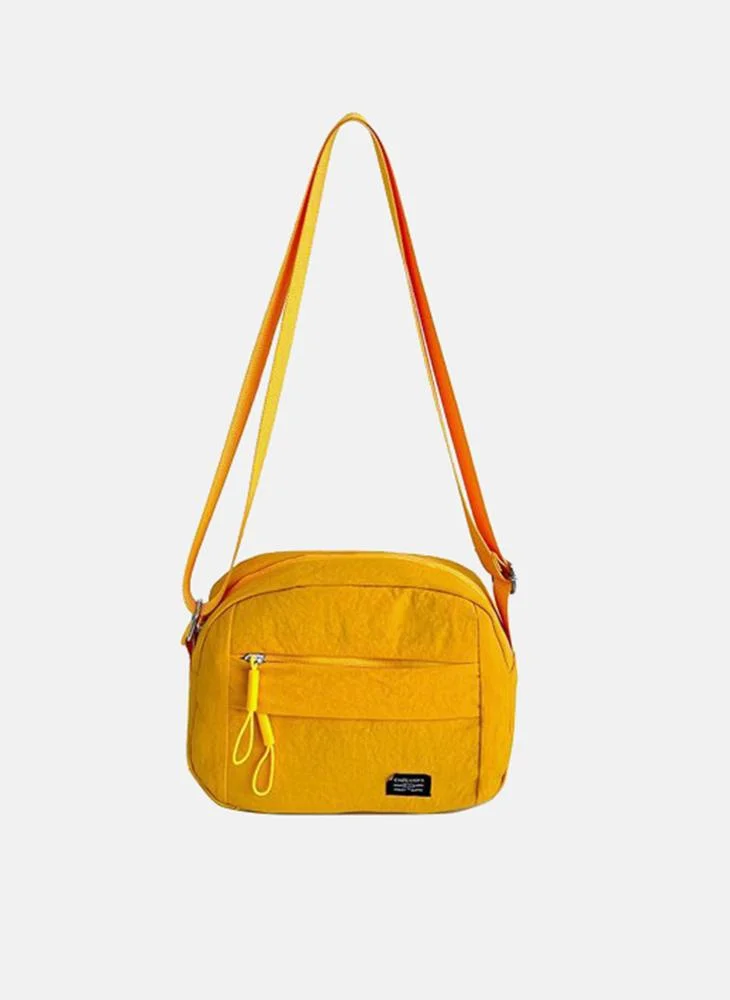 YUNIQEE Yellow Plain Lifestyle Sling Bag