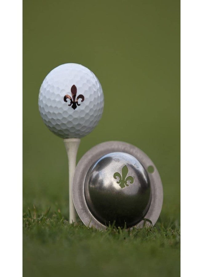 Tin Cup Unisex Adult Fleur De Lis Golf Ball Marker - Steel, One Size