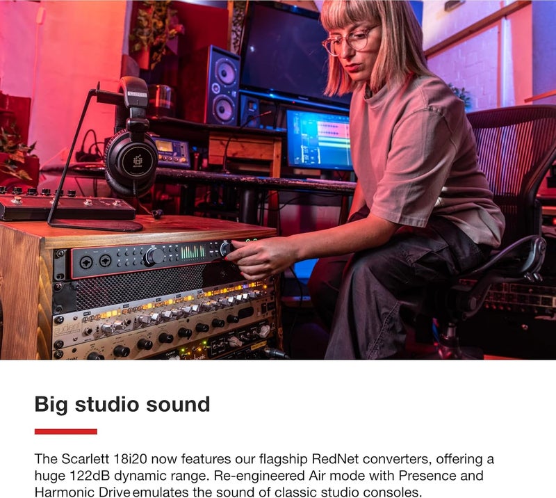 Focusrite Scarlett 18i20 4th Gen USB Audio Interface - Image 3