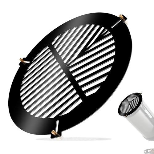 Astromania Bahtinov Mask Focusing Mask for Telescopes - FM200mm for a Tube Outer Diameter (OD) from 215mm-260mm - can be Mounted with The Brass Screws Inside or Outside The drawtube - Image 1