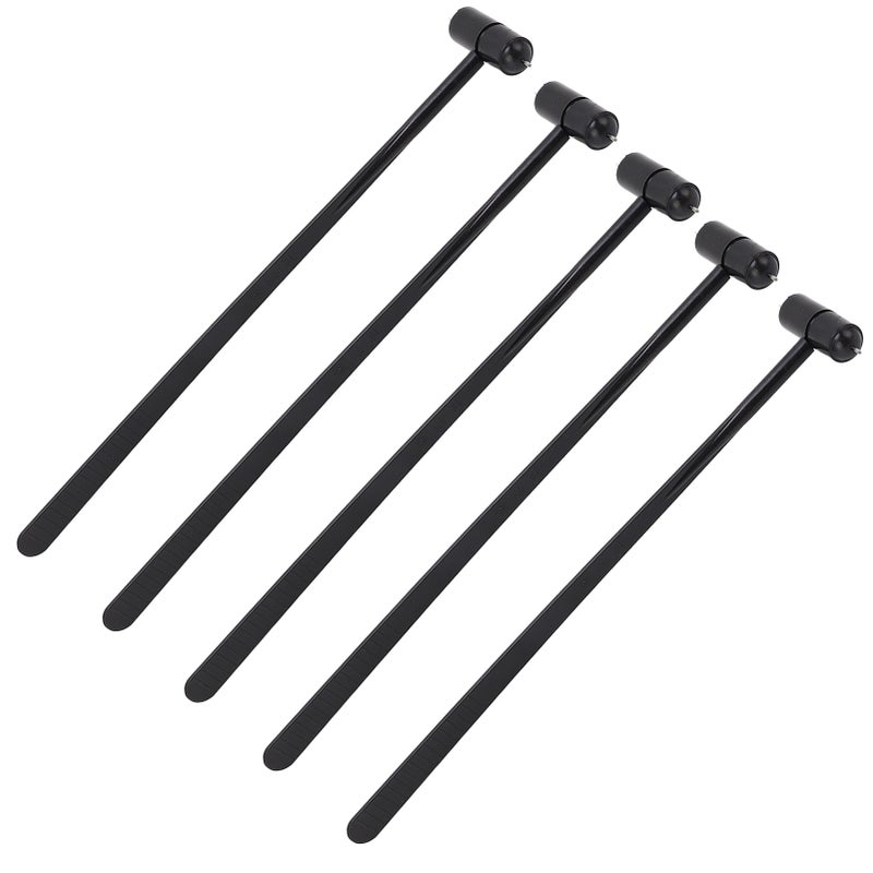 5Pcs Star Needle Dermal Hammer ABS Handle Lightweight Double Headed Needle Dermal Hammer Set - Image 1