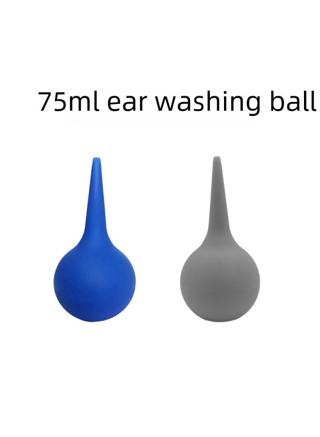 Pvc Blowing Dust Ball Cleaning Air Blowing 75ml Blowing Balloon Leather Blowing Ear Ball Tiger Computer Cleaning Supplies-Color:Grey 75ml  - Image 1