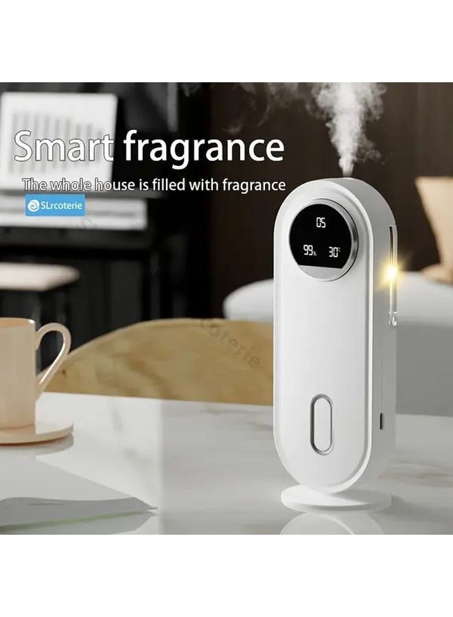 معطر جو USB مع مرطب بشاشة رقمية ووضع تلقائي وتغيير لون إضاءة LED - Image 3