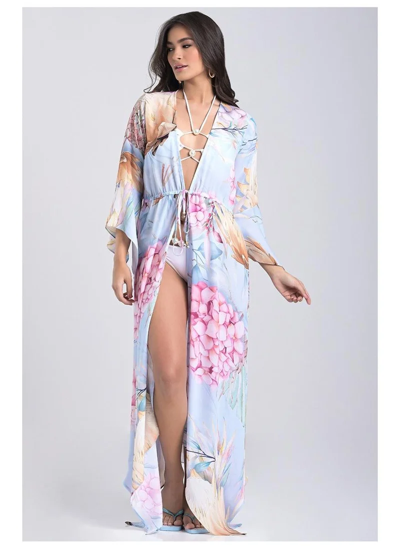 Printed Beach Cover-Up