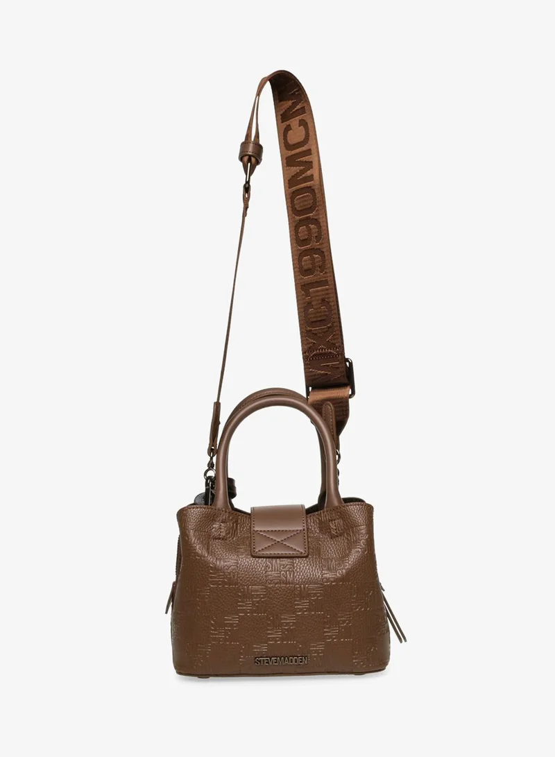 STEVE MADDEN Steve madden tenor-c women's brown/bronze satchel bag