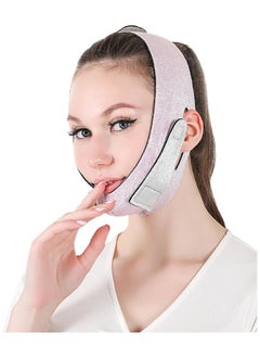 Rubik Snoring Stopper Chin Strap Belt, Anti Snoring Adjustable and Breathable, Advanced Solution Stop Snore Sleep Aid for Women and Men (Pinkish-Purple)  - Image 1