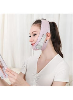 Rubik Snoring Stopper Chin Strap Belt, Anti Snoring Adjustable and Breathable, Advanced Solution Stop Snore Sleep Aid for Women and Men (Pinkish-Purple)  - Image 4