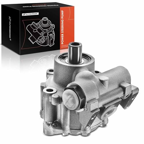 A-Premium Power Steering Pump with Bolt-On Backplate [ZF Type & 4-Hole] Compatible with Ram 1500 2002-2008, Ram 1500 2003-2008, Durango, Chrysler Aspen, Replace # 52013972AB - Image 1