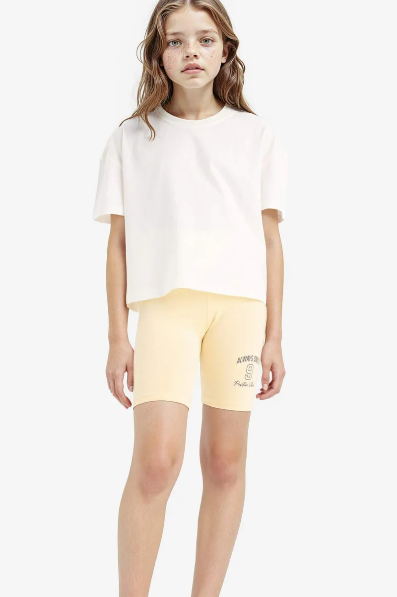 ديفاكتو Girl Biker Short Leggings