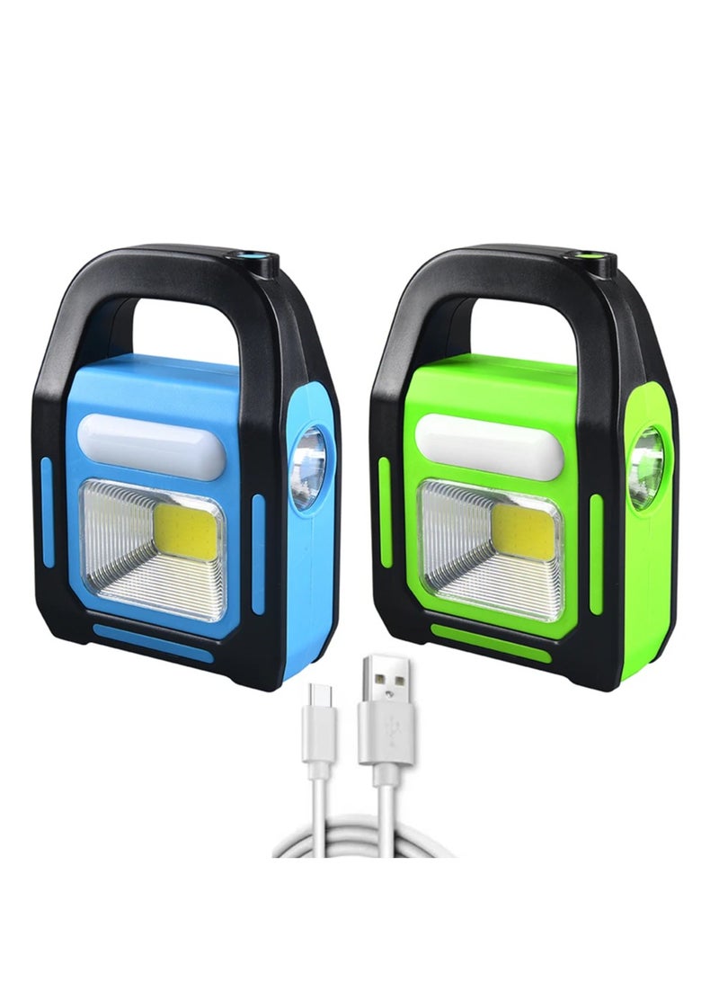 Hurry Bolt Genuine Big Size Rechargeable LED Work Light, Work Lamp Solar Flashlight - Image 1