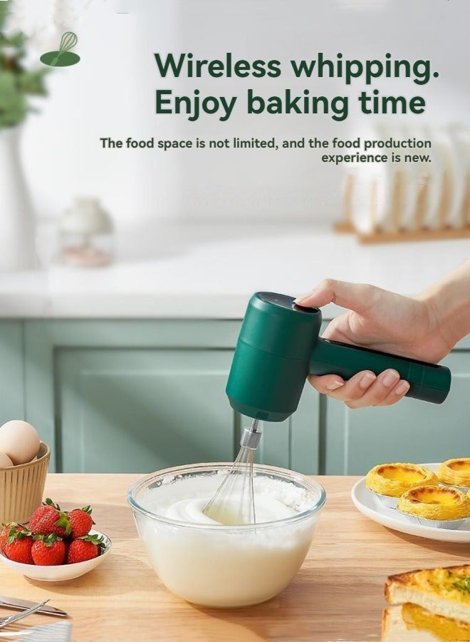 إم مياويان مضرب بيض كهربائي محمول باليد لخبز الكيك المنزلي عالي الطاقة آلة خفق الكريمة الأوتوماتيكية الصغيرة - Image 1