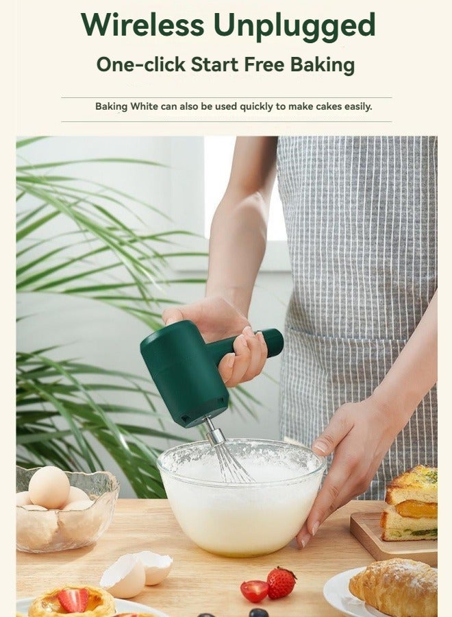 إم مياويان مضرب بيض كهربائي محمول باليد لخبز الكيك المنزلي عالي الطاقة آلة خفق الكريمة الأوتوماتيكية الصغيرة - Image 3