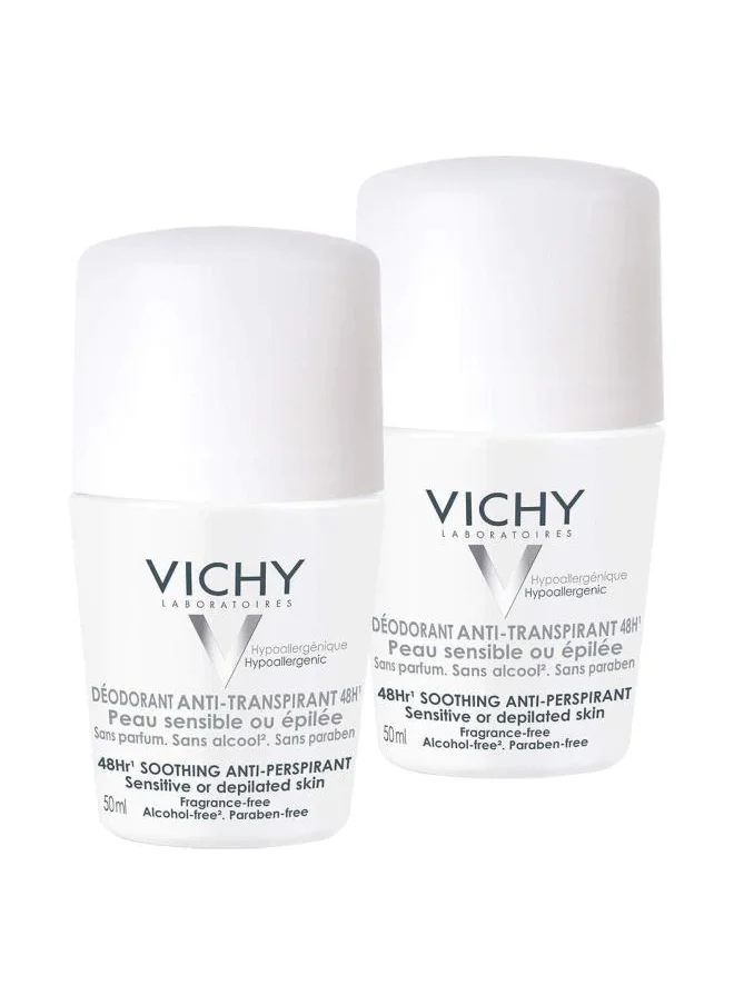 VICHY Sensitive Deodorant Copack, Savings 29%