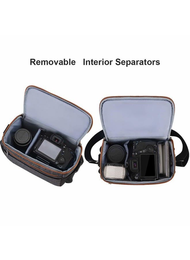 DOMISO CC008 Waterproof & Shockproof Camera Case, Gray, Compatible with: - Image 5