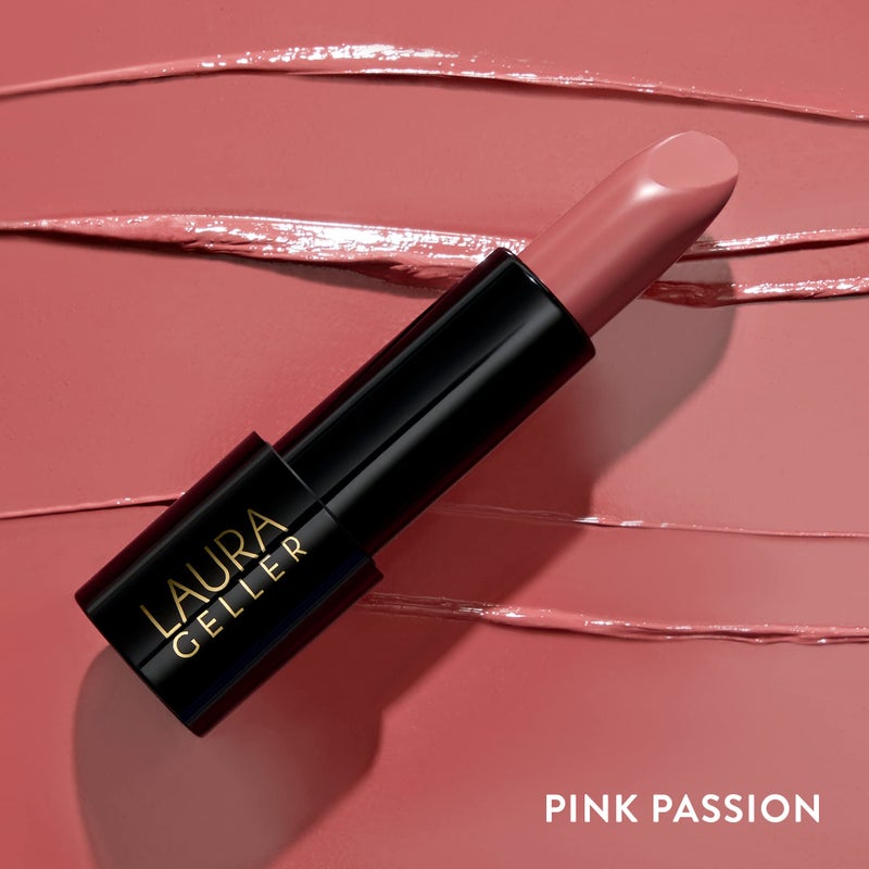 LAURA GELLER NEW YORK Modern Classic Lipstick - Pink Passion - Ultra-Rich Color - Luxurious and Lightweight - Cream Finish - Image 4
