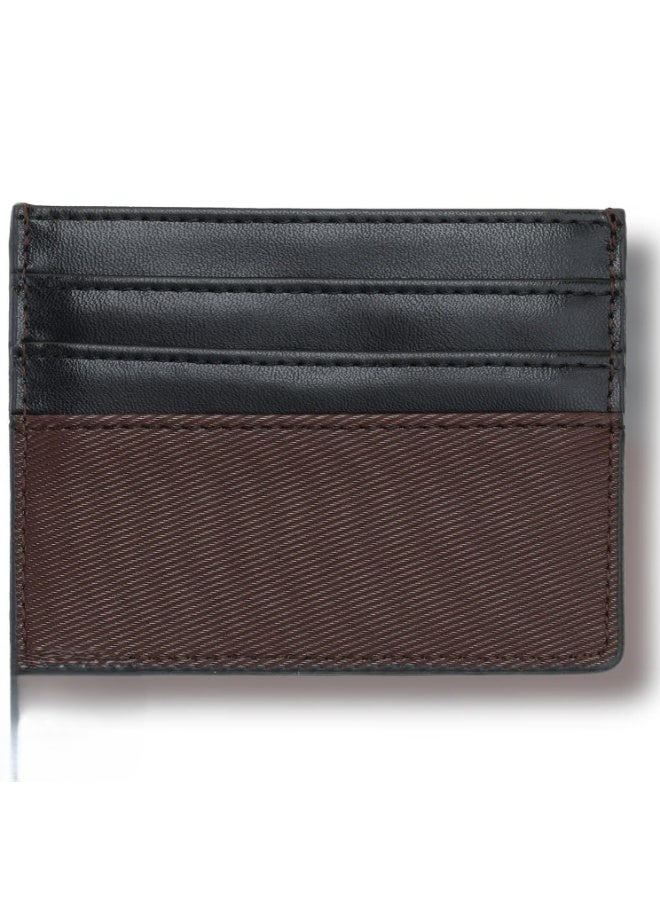 Gucci GG Brown Leather Card Holder – Premium Luxury Slim Designer Card Case for Men & Women - Image 2