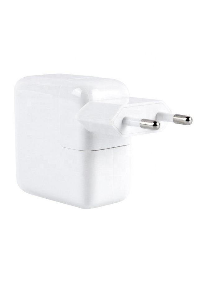 HuHa - 12W USB Charger + USB to 8 Pin Data Cable for iPad / iPhone / iPod Series, EU Plug - Image 1