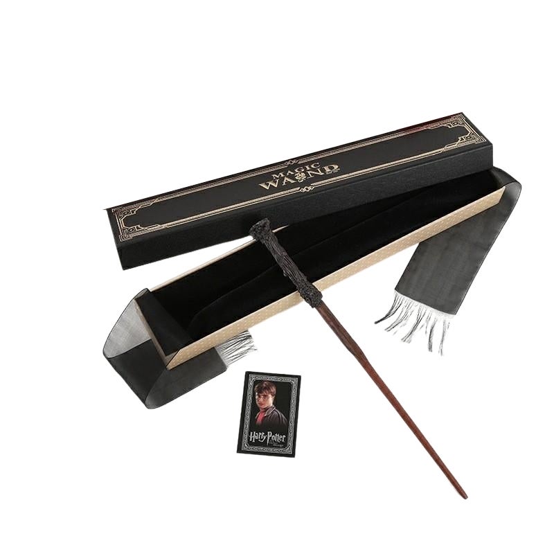 Magic Collector's Box: Elder Wand + Deathly Hallows Pendant + Sorting Hat Keychain + Platform 9 3/4 Ticket - Image 3