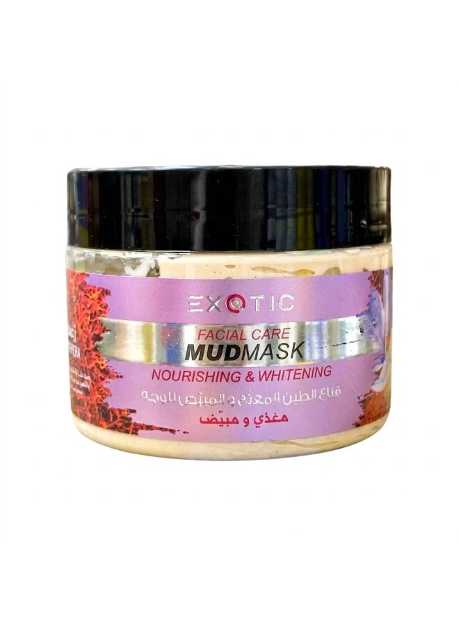 Exotic Nourishing & Whitening Saffron Face Mud Mask (400ml)