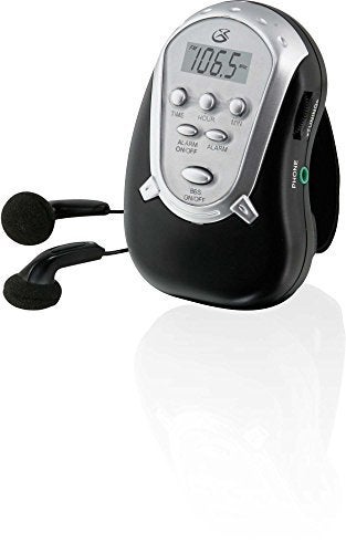 GPX R300S Am/FM Armband Radio with Earbuds,Black - Image 2