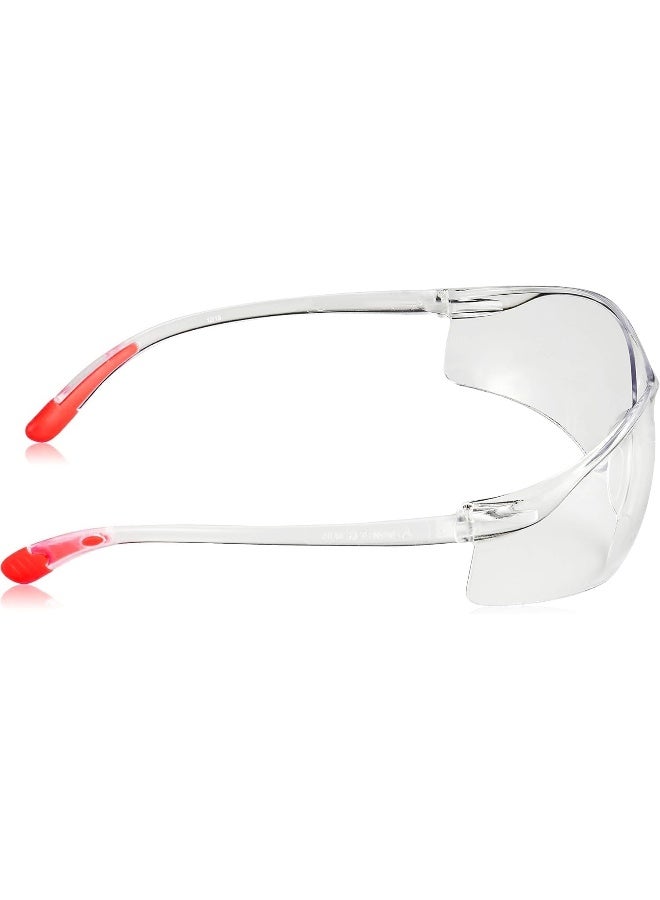 Royal Apex Professional Safety Goggles Anti-Impact Polycarbonate Eye Protection With Wide Ergonomic Vision And Anti-Scratch Lenses Clear - Image 2