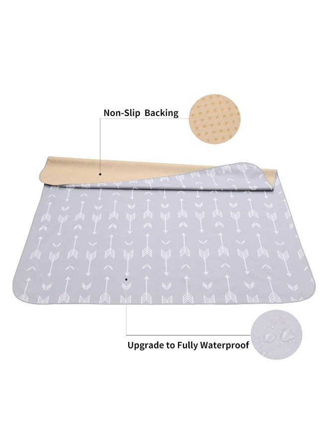 Womumon Baby Splat Mat for Under High Chair and Arts and Crafts, 51" Waterproof Wipeable Floor Protector, Anti-Slip Washable Splash Mat - Image 2