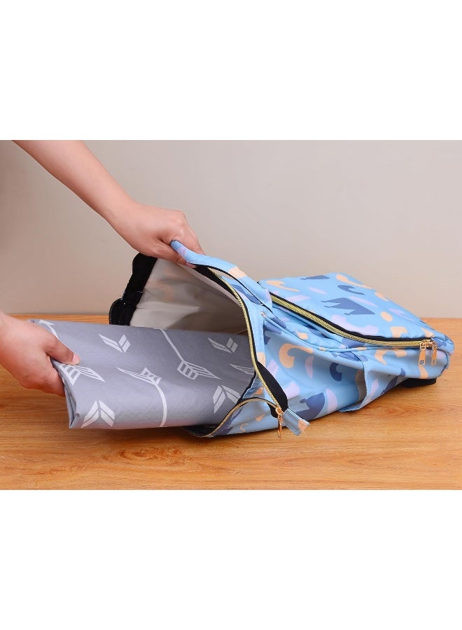 Womumon Baby Splat Mat for Under High Chair and Arts and Crafts, 51" Waterproof Wipeable Floor Protector, Anti-Slip Washable Splash Mat - Image 5