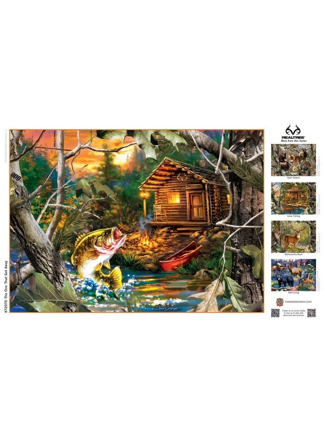 MasterPieces 1000 Piece Jigsaw Puzzle for Adults, Family, Or Youth - The One That Got Away - 19.25"x26.75" - Image 4
