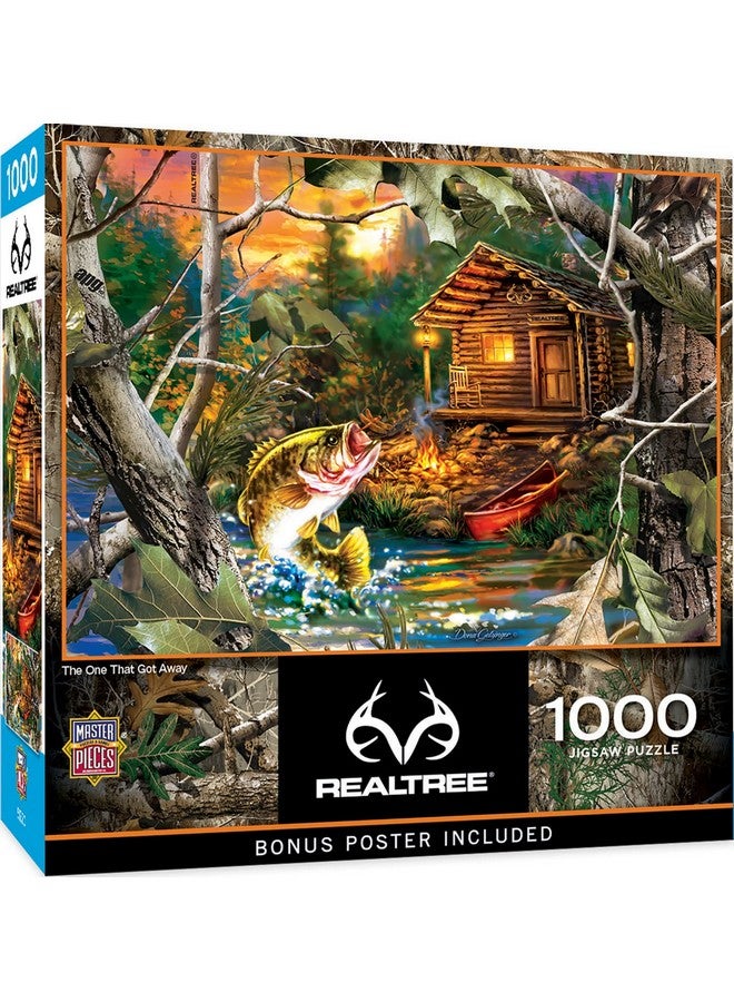 MasterPieces 1000 Piece Jigsaw Puzzle for Adults, Family, Or Youth - The One That Got Away - 19.25"x26.75" - Image 1