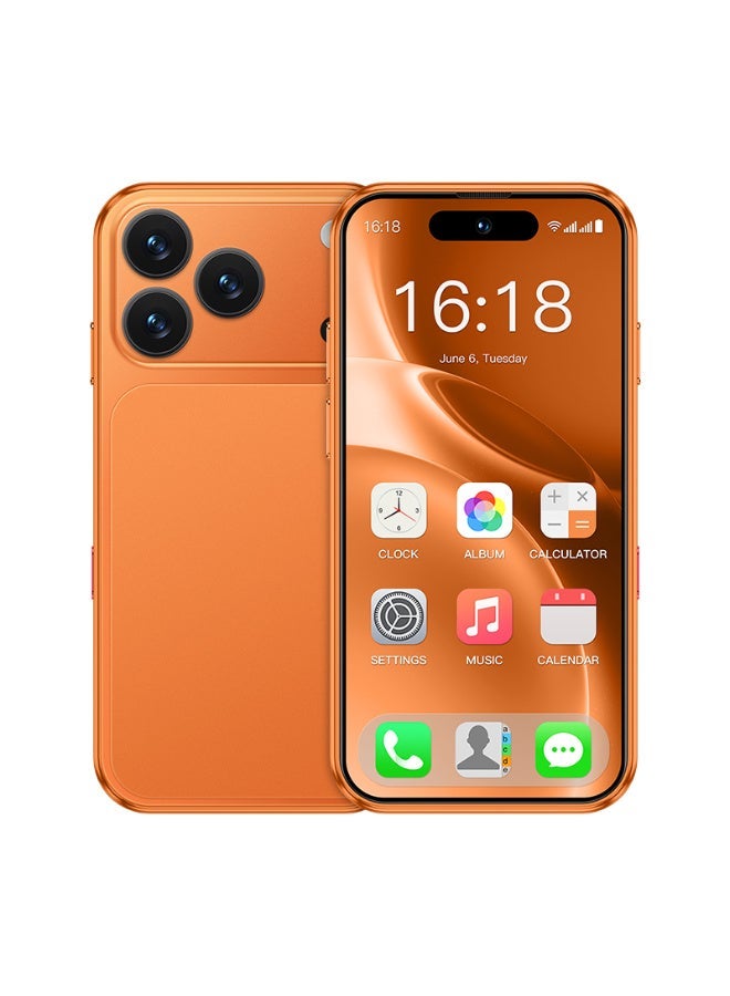 سويس هاتف 17 ميني ذكي صغير الحجم Soyes - شاشة مدمجة - أندرويد15 - ثنائي الشريحة -  بطارية 2900mAh - كاميرة HD - هاتف بديل ذكي (لون عشوائي) - Image 1