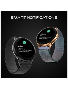 Zoom Plus Bluetooth Calling Full Touch Display Multi-Function Heart Rate Monitor Smartwatch Black  - Image 5