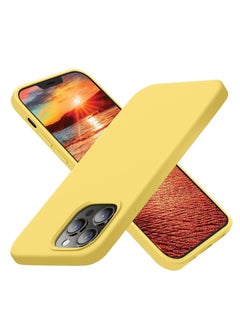 IPhone 11 Pro Max Silicone Case Back Cover - Yellow