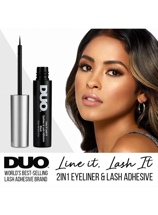 DUO Line IT Lash IT Black (2n1 Eyeliner & Lash Adhesive) - Image 3