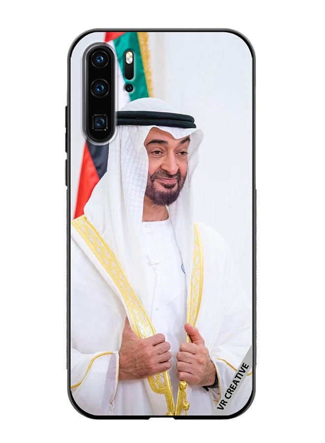 VR CREATIVE Protective Case Cover For Huawei P30 Pro Sheikh Mohamed Bin Zayed Al Nahyan Design Multicolour - Image 1