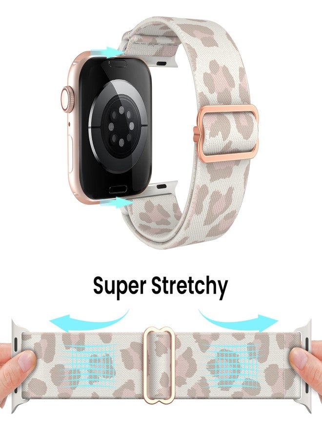 مجموعة من 3 أحزمة ساعات مرنة من Delidigi، متوافقة مع ساعات Apple Watch بمقاسات 38 مم، 40 مم، 41 مم، 42 مم، 44 مم، 45 مم، و49 مم، للرجال والنساء. أحزمة رياضية نايلون قابلة للتعديل لساعات iWatch Series Ultra، 8، 7، 6، 5، 4، 3، 2، 1، وSE. - Image 5