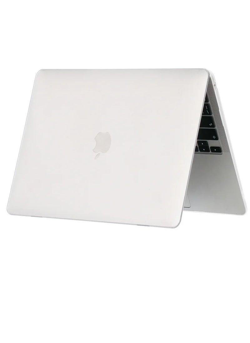Pisen - Case for MacBook Air 13 Inch A2337 (M1) / A2179 / A1932 (2022 2021 2020 2019 2018 Release) - Snap On Hard Shell Case Cover for MacBook Air 13 Retina Display with Touch ID (Crystal Clear) - Image 1